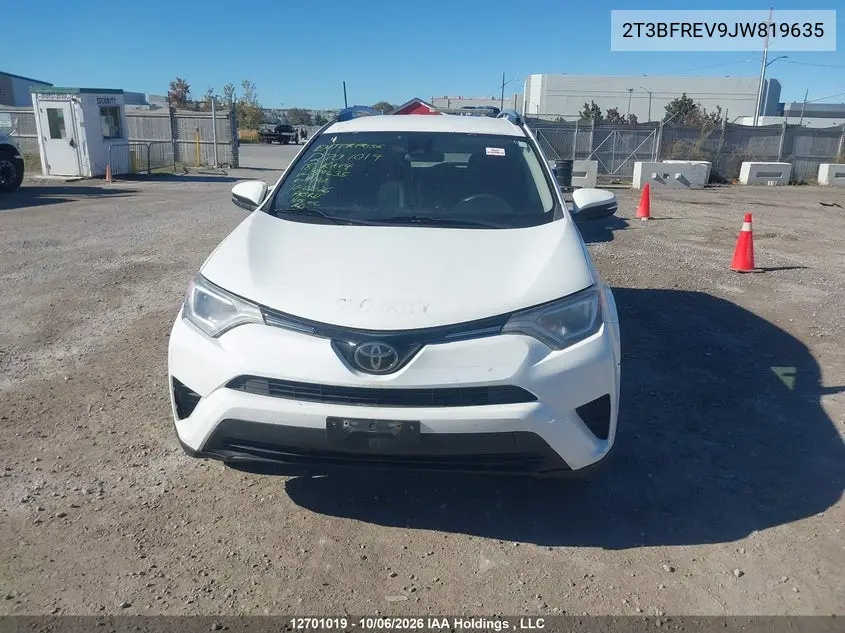 2018 TOYOTA RAV 4 VIN 2T3BFREV9JW819635 — фото 12