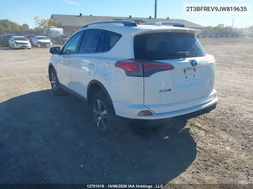 2018 TOYOTA RAV 4 VIN 2T3BFREV9JW819635 — фото 3