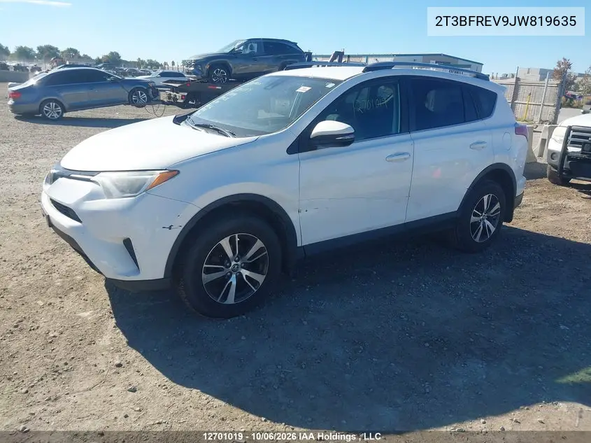2018 TOYOTA RAV 4 VIN 2T3BFREV9JW819635 — фото 6