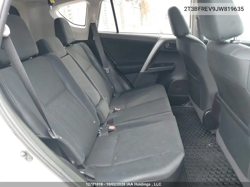 2018 TOYOTA RAV 4 VIN 2T3BFREV9JW819635 — фото 8