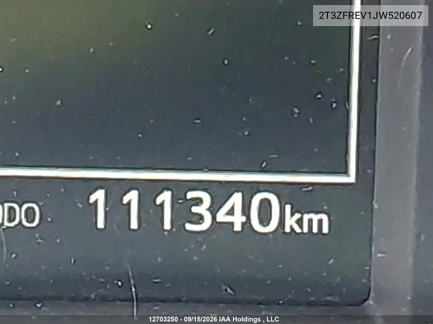2018 TOYOTA RAV 4 VIN 2T3ZFREV1JW520607 — фото 16