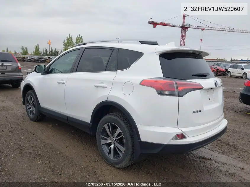 2018 TOYOTA RAV 4 VIN 2T3ZFREV1JW520607 — фото 3