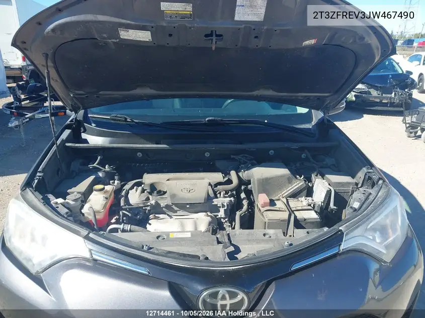 2018 TOYOTA RAV 4 VIN 2T3ZFREV3JW467490 — фото 10