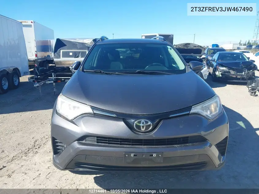 2018 TOYOTA RAV 4 VIN 2T3ZFREV3JW467490 — фото 12