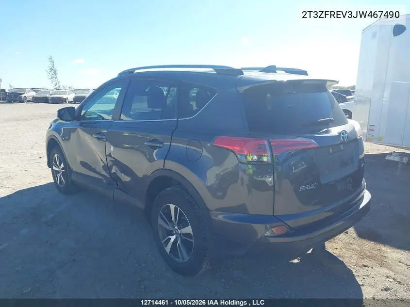 2018 TOYOTA RAV 4 VIN 2T3ZFREV3JW467490 — фото 3