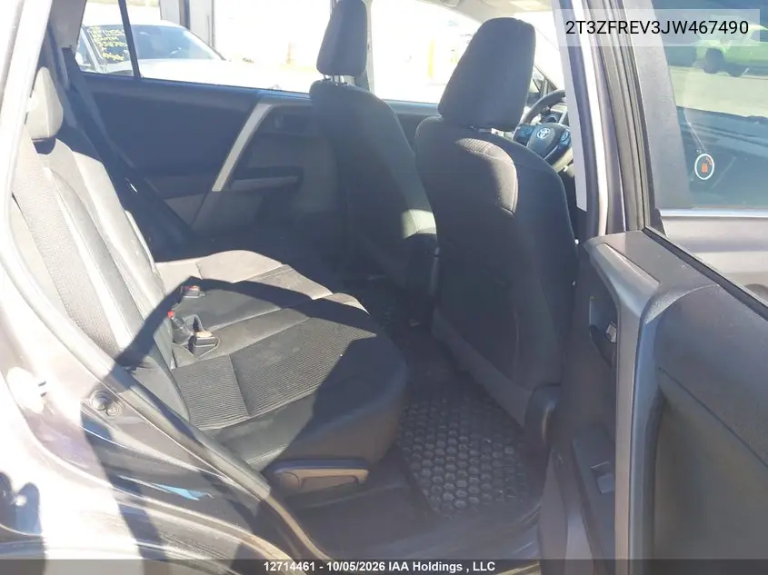 2018 TOYOTA RAV 4 VIN 2T3ZFREV3JW467490 — фото 8