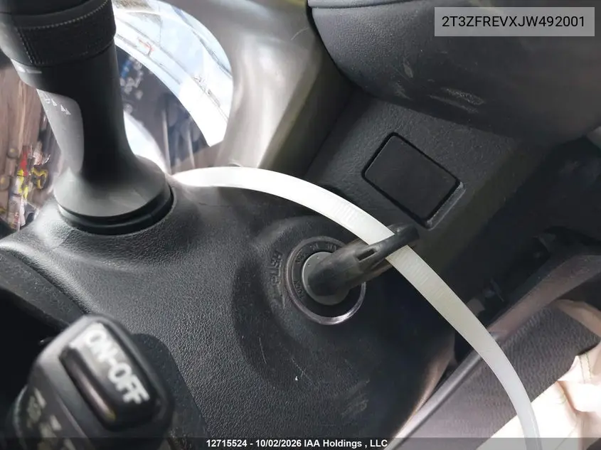 2018 TOYOTA RAV 4 VIN 2T3ZFREVXJW492001 — фото 11