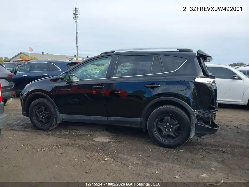 2018 TOYOTA RAV 4 VIN 2T3ZFREVXJW492001 — фото 14