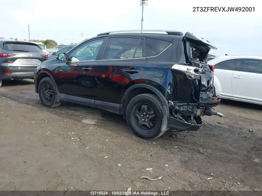 2018 TOYOTA RAV 4 VIN 2T3ZFREVXJW492001 — фото 3
