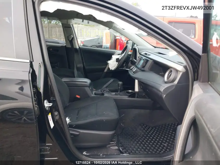 2018 TOYOTA RAV 4 VIN 2T3ZFREVXJW492001 — фото 5