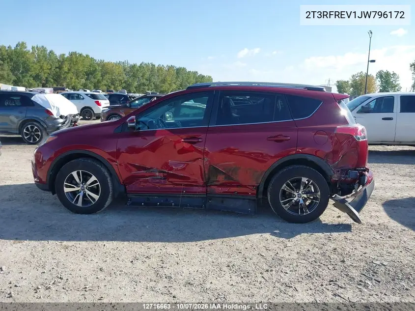 2018 TOYOTA RAV 4 VIN 2T3RFREV1JW796172 — фото 14