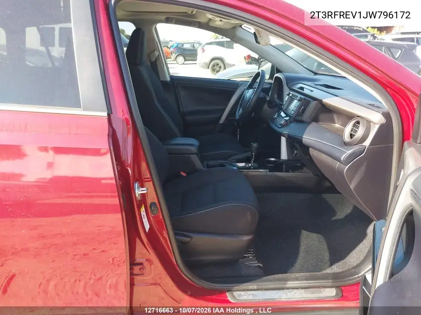 2018 TOYOTA RAV 4 VIN 2T3RFREV1JW796172 — фото 5