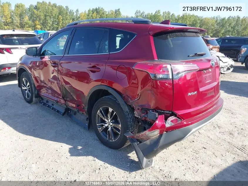 2018 TOYOTA RAV 4 VIN 2T3RFREV1JW796172 — фото 6