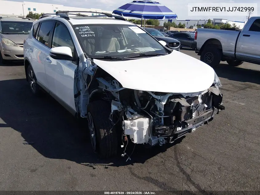 TOYOTA RAV 4 2018, VIN JTMWFREV1JJ742999