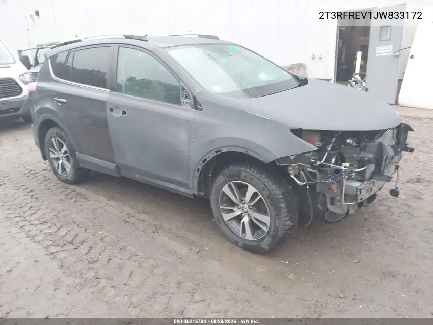 TOYOTA RAV 4 2018, VIN 2T3RFREV1JW833172