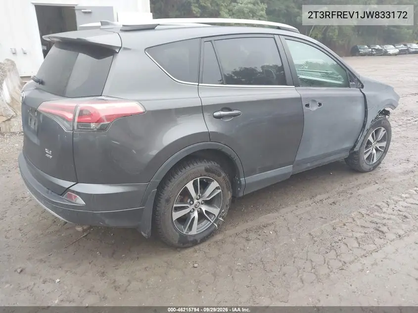 2018 TOYOTA RAV 4 VIN 2T3RFREV1JW833172 — фото 4