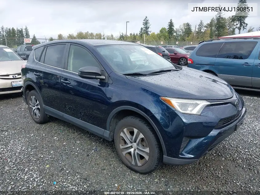 TOYOTA RAV 4 2018, VIN JTMBFREV4JJ190851