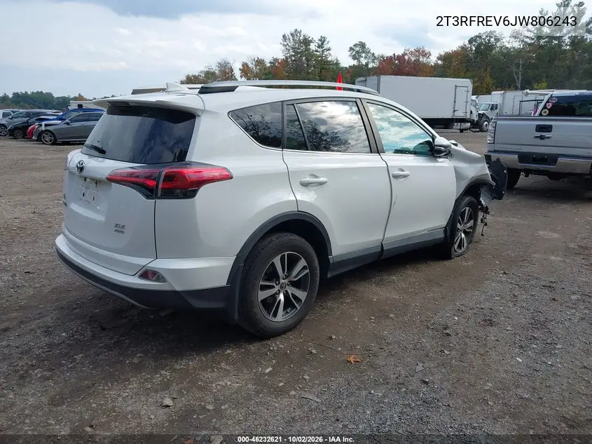 2018 TOYOTA RAV 4 VIN 2T3RFREV6JW806243 — фото 4