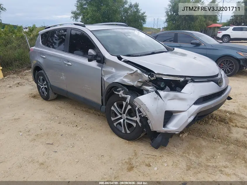 TOYOTA RAV 4 2018, VIN JTMZFREV3JJ201711
