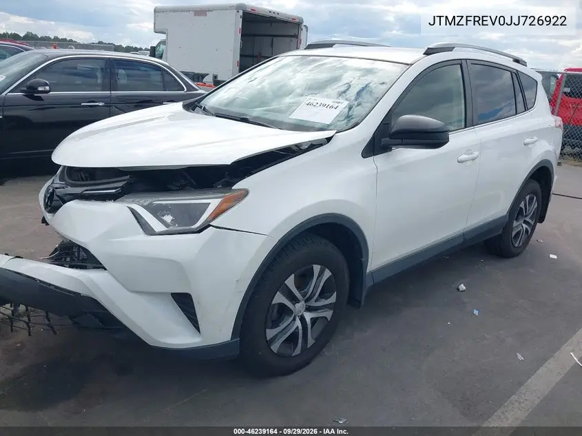 2018 TOYOTA RAV 4 VIN JTMZFREV0JJ726922 — фото 2