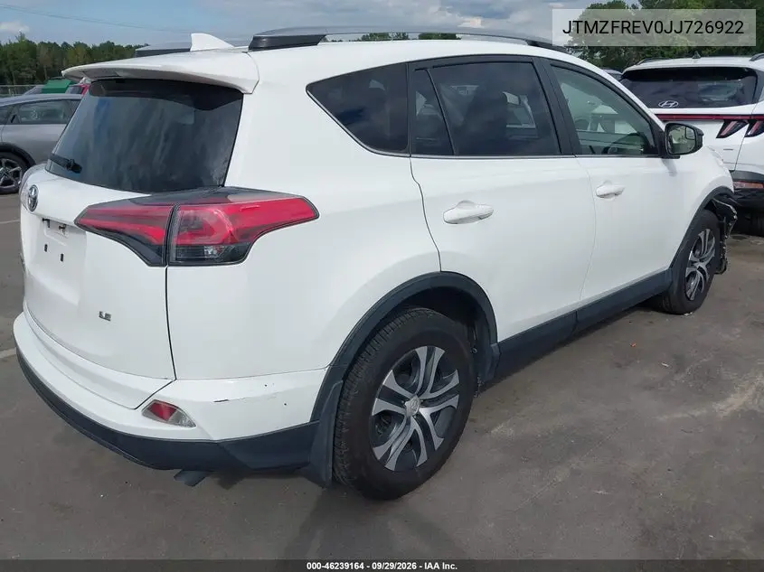 2018 TOYOTA RAV 4 VIN JTMZFREV0JJ726922 — фото 4