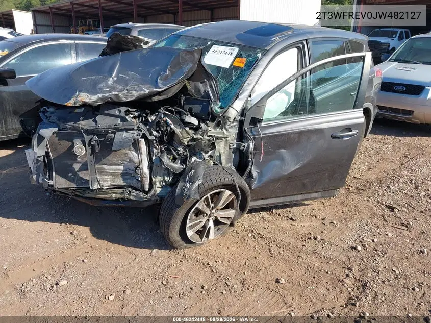 2018 TOYOTA RAV 4 VIN 2T3WFREV0JW482127 — фото 2