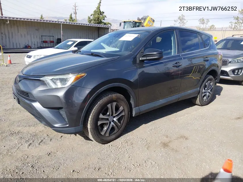 2018 TOYOTA RAV 4 VIN 2T3BFREV1JW766252 — фото 2