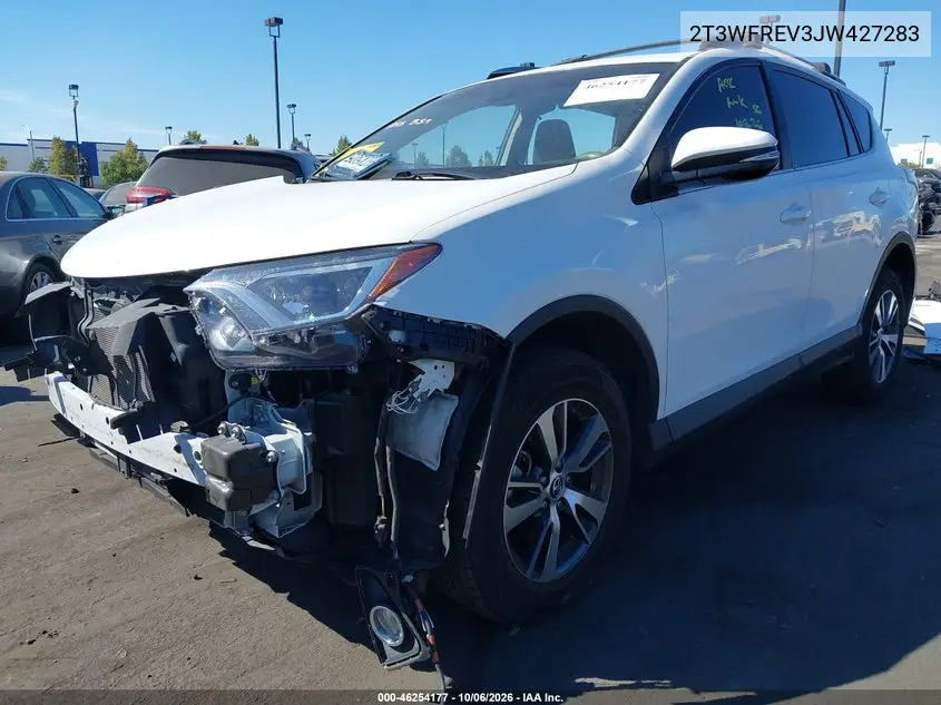 2018 TOYOTA RAV 4 VIN 2T3WFREV3JW427283 — фото 2