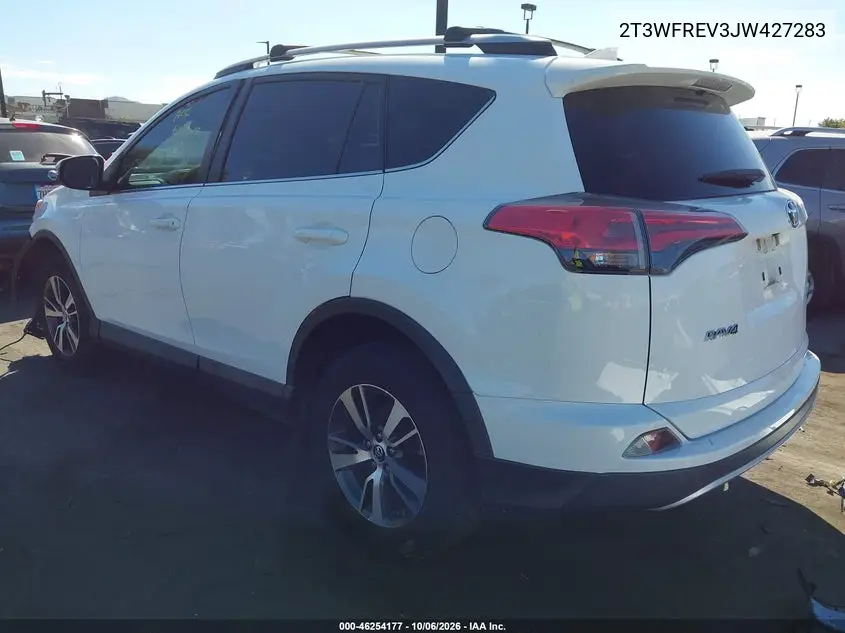 2018 TOYOTA RAV 4 VIN 2T3WFREV3JW427283 — фото 3