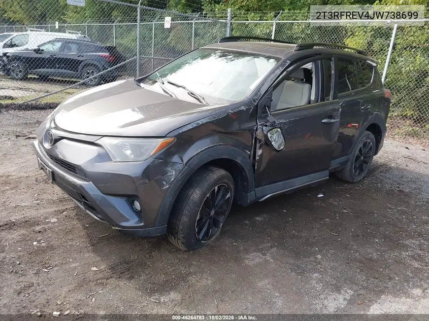 2018 TOYOTA RAV 4 VIN 2T3RFREV4JW738699 — фото 2