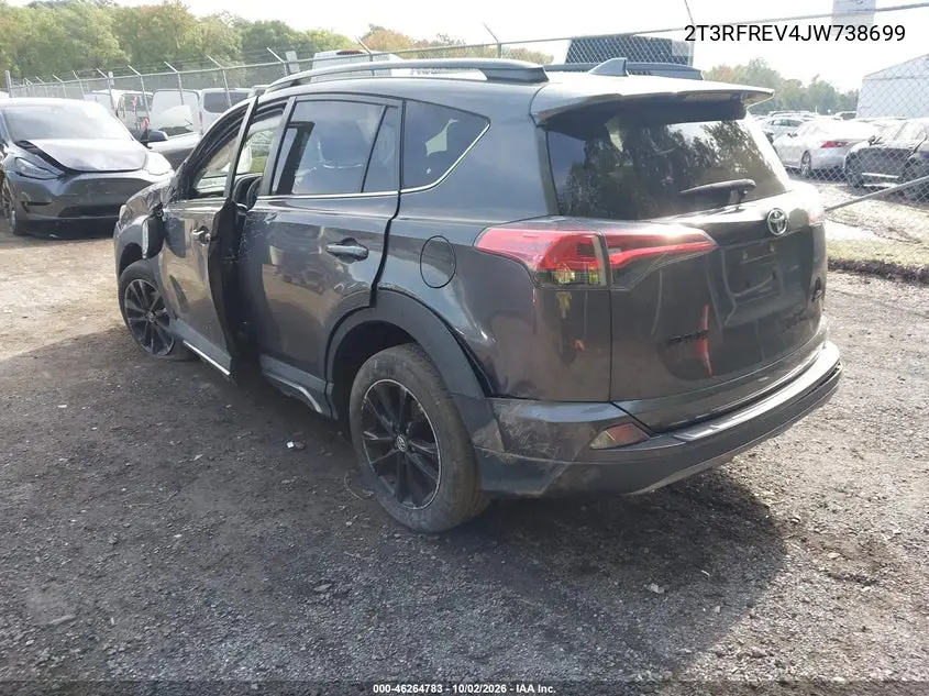 2018 TOYOTA RAV 4 VIN 2T3RFREV4JW738699 — фото 3