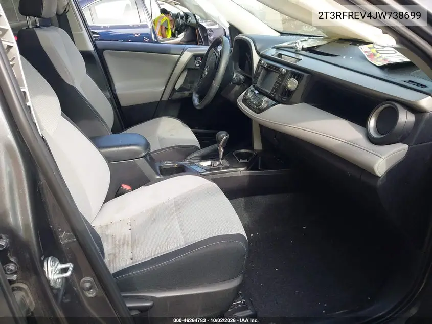 2018 TOYOTA RAV 4 VIN 2T3RFREV4JW738699 — фото 5