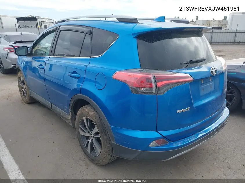 2018 TOYOTA RAV 4 VIN 2T3WFREVXJW461981 — фото 3