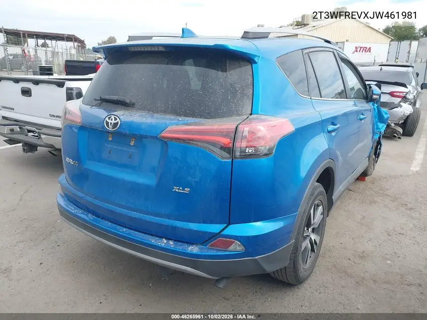2018 TOYOTA RAV 4 VIN 2T3WFREVXJW461981 — фото 4