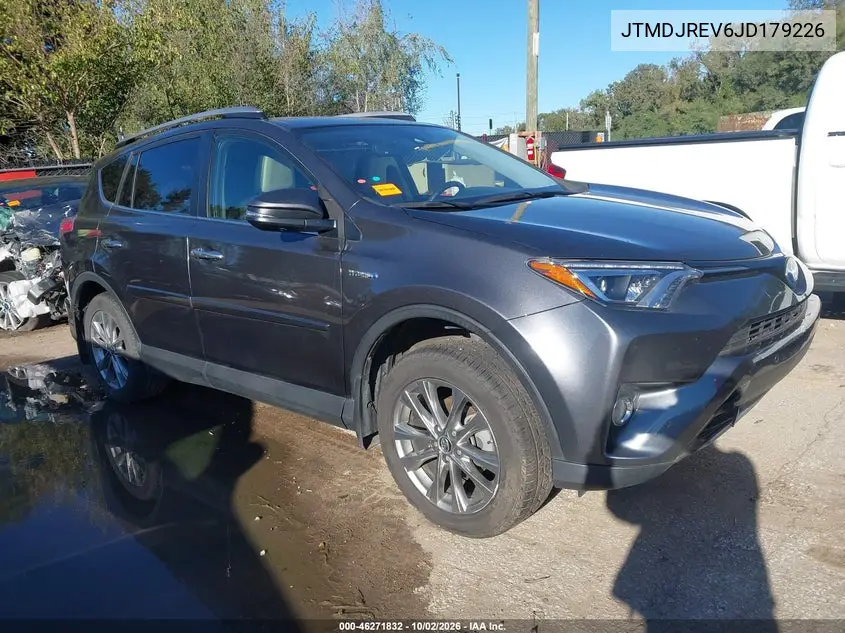 TOYOTA RAV 4 2018, VIN JTMDJREV6JD179226