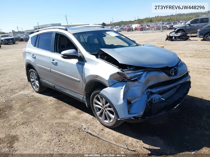 TOYOTA RAV 4 2018, VIN 2T3YFREV6JW448296