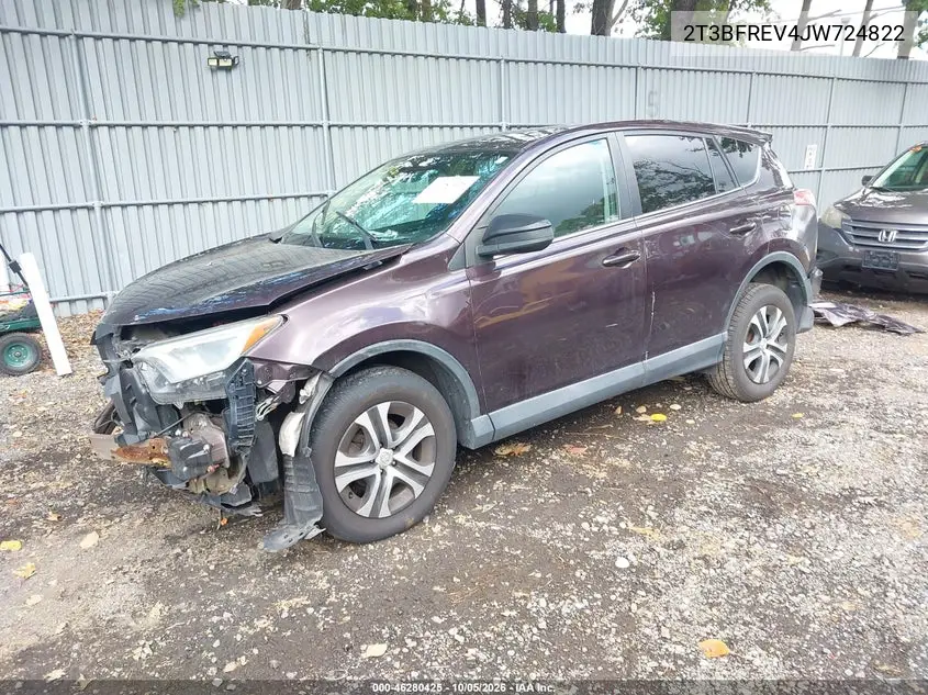 2018 TOYOTA RAV 4 VIN 2T3BFREV4JW724822 — фото 2