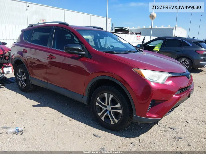 TOYOTA RAV 4 2018, VIN 2T3ZFREVXJW499630