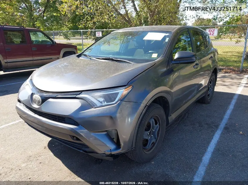 2018 TOYOTA RAV 4 VIN JTMBFREV4JJ251714 — фото 2