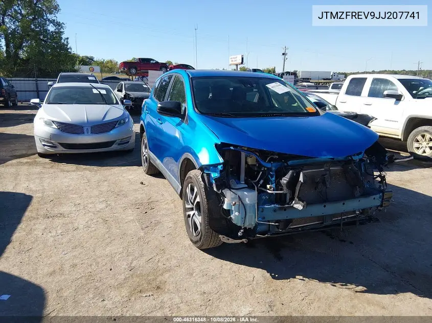 TOYOTA RAV 4 2018, VIN JTMZFREV9JJ207741