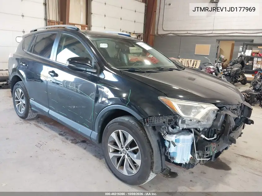 TOYOTA RAV 4 2018, VIN JTMRJREV1JD177969