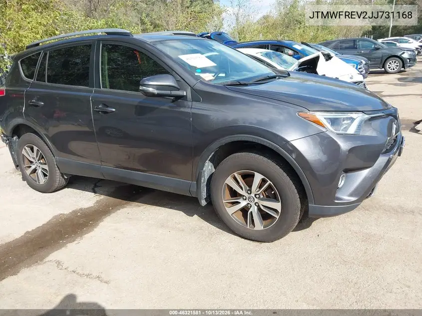 TOYOTA RAV 4 2018, VIN JTMWFREV2JJ731168