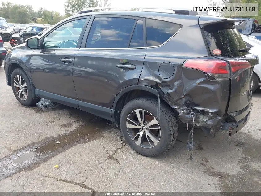 2018 TOYOTA RAV 4 VIN JTMWFREV2JJ731168 — фото 3