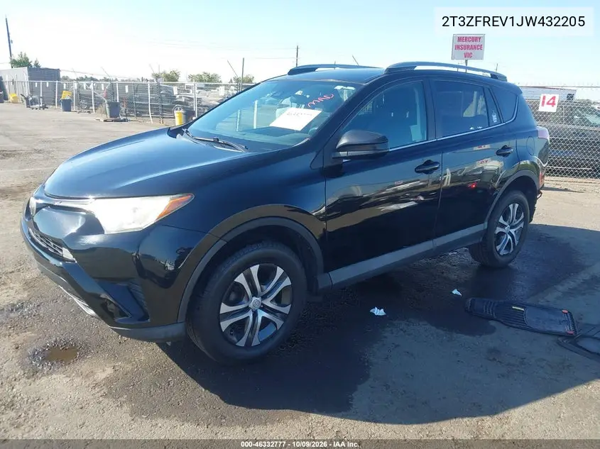2018 TOYOTA RAV 4 VIN 2T3ZFREV1JW432205 — фото 2