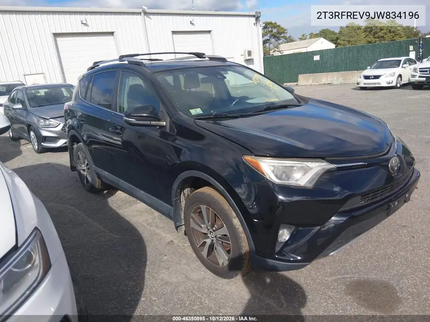 TOYOTA RAV 4 2018, VIN 2T3RFREV9JW834196