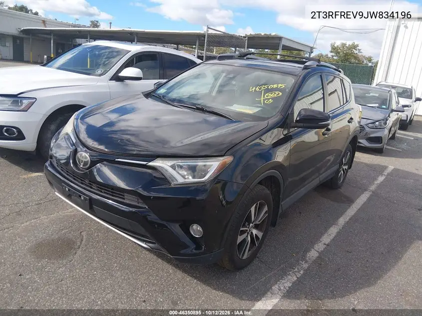 2018 TOYOTA RAV 4 VIN 2T3RFREV9JW834196 — фото 2