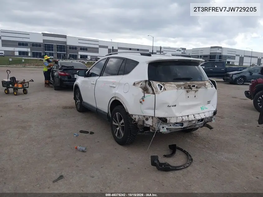 2018 TOYOTA RAV 4 VIN 2T3RFREV7JW729205 — фото 3