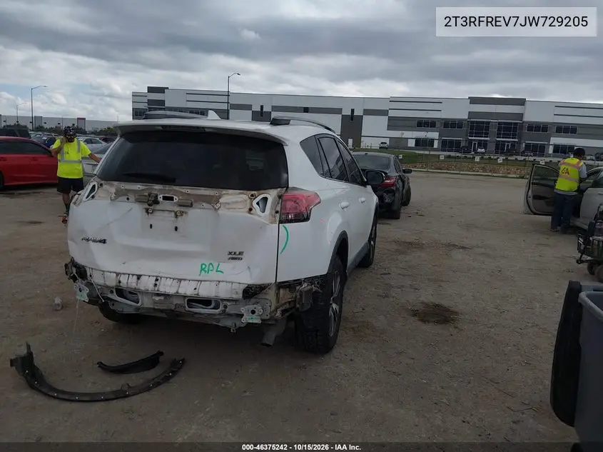 2018 TOYOTA RAV 4 VIN 2T3RFREV7JW729205 — фото 4