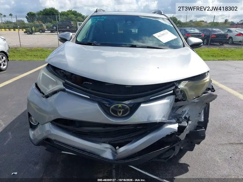 2018 TOYOTA RAV 4 VIN 2T3WFREV2JW418302 — фото 11