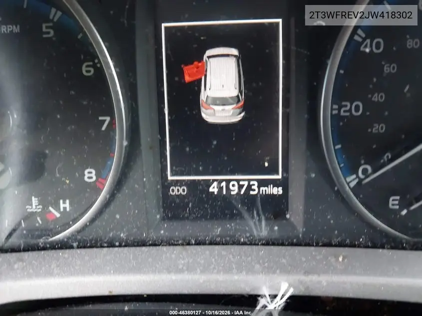 2018 TOYOTA RAV 4 VIN 2T3WFREV2JW418302 — фото 14
